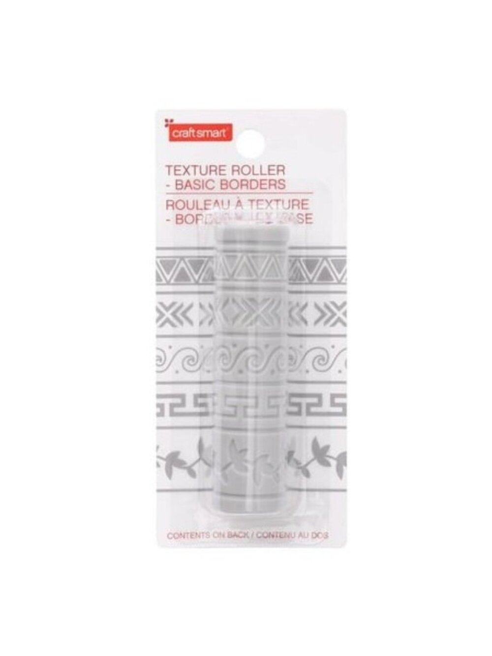 Craft Smart Texture Roller - Basic Borders For Clay & Crafts
